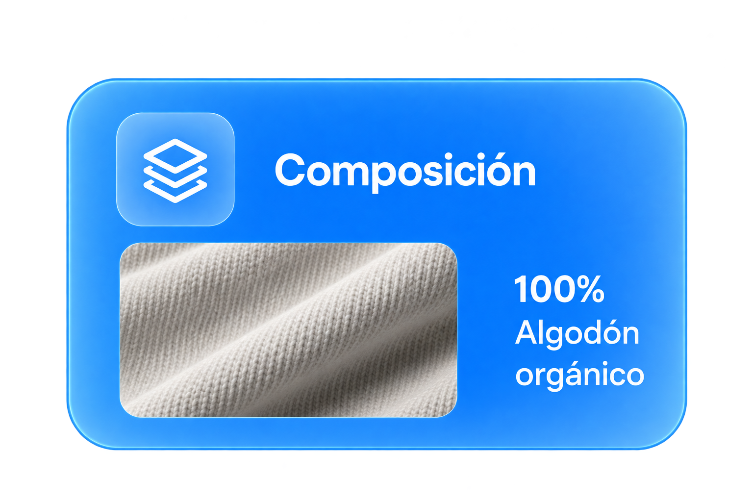Composición de la prenda